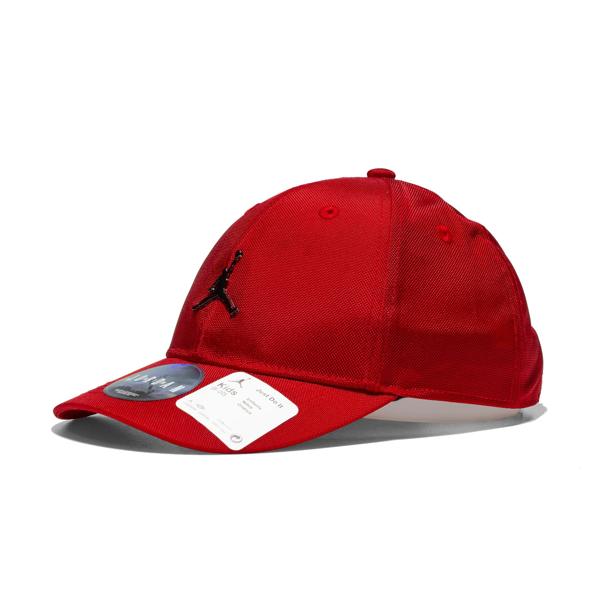 Nike Jordan Boys Jan Metal Jumpman Curve Brim Cap Gym Red - Image 5