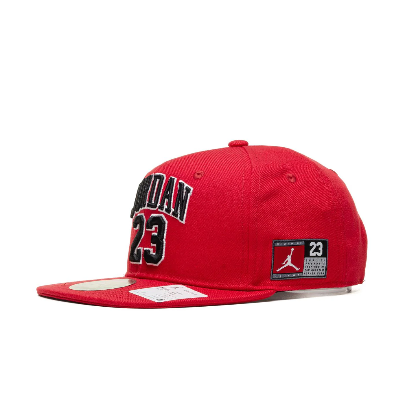Nike Jordan Boys Jersey Flatbrim Cap Gym Red - Image 2