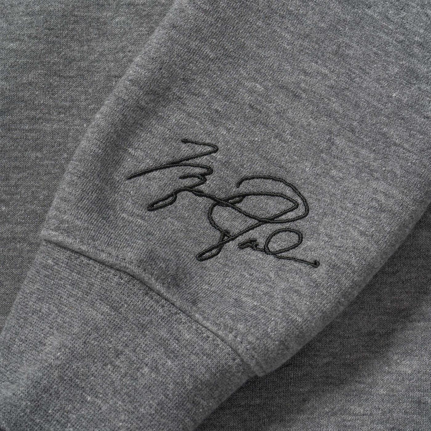 Nike Jordan Boys Jumpman Essentials Crew Sweat Grey Heather - Image 4
