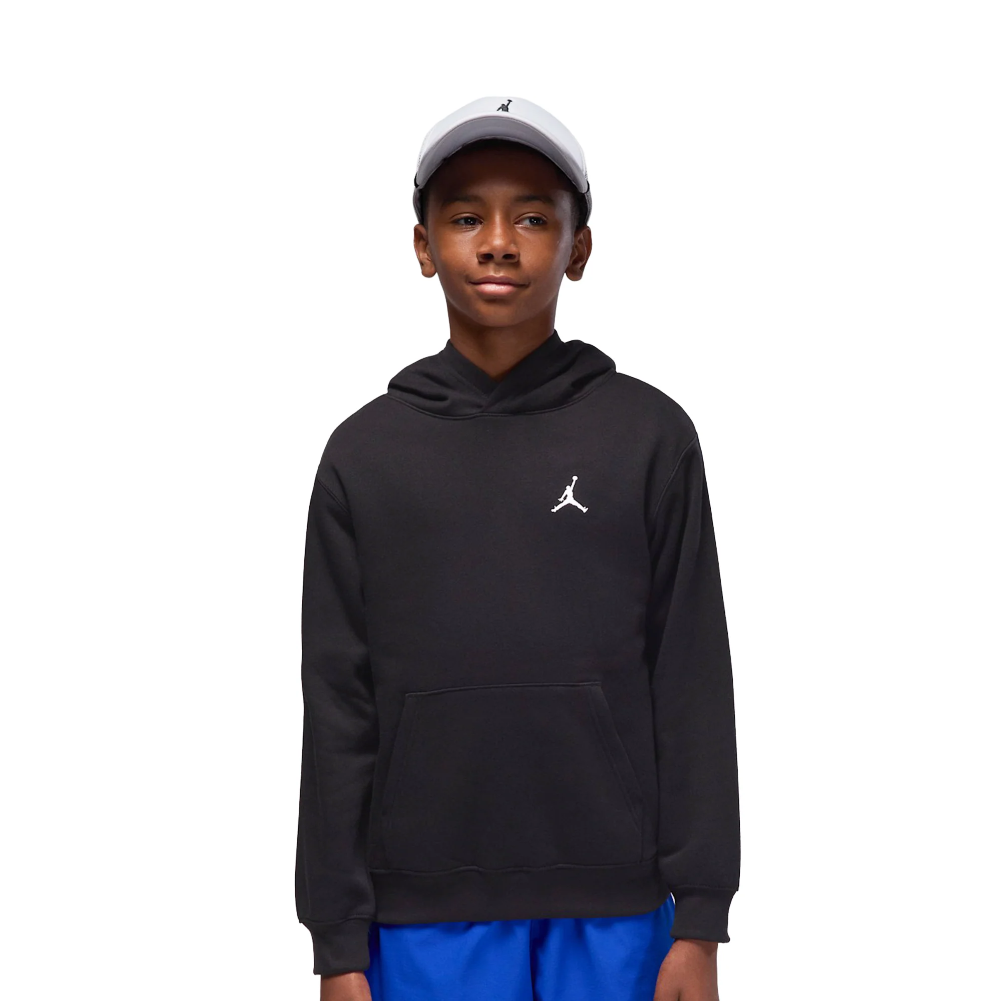 Nike Jordan Boys MJ Brooklyn FT PO Hoodie Black