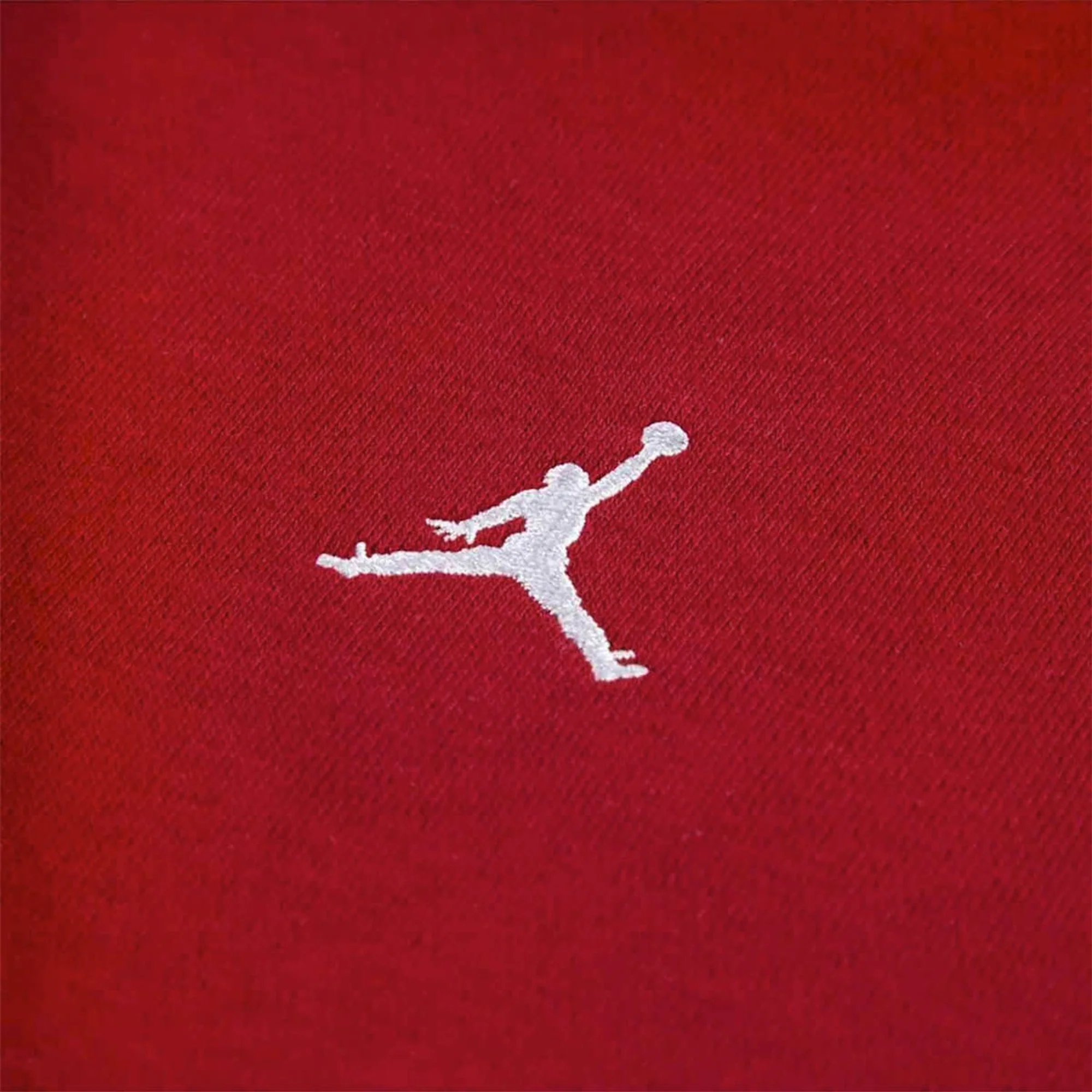 Nike Jordan Boys MJ Brooklyn FT PO Hoodie Gym Red - Image 4