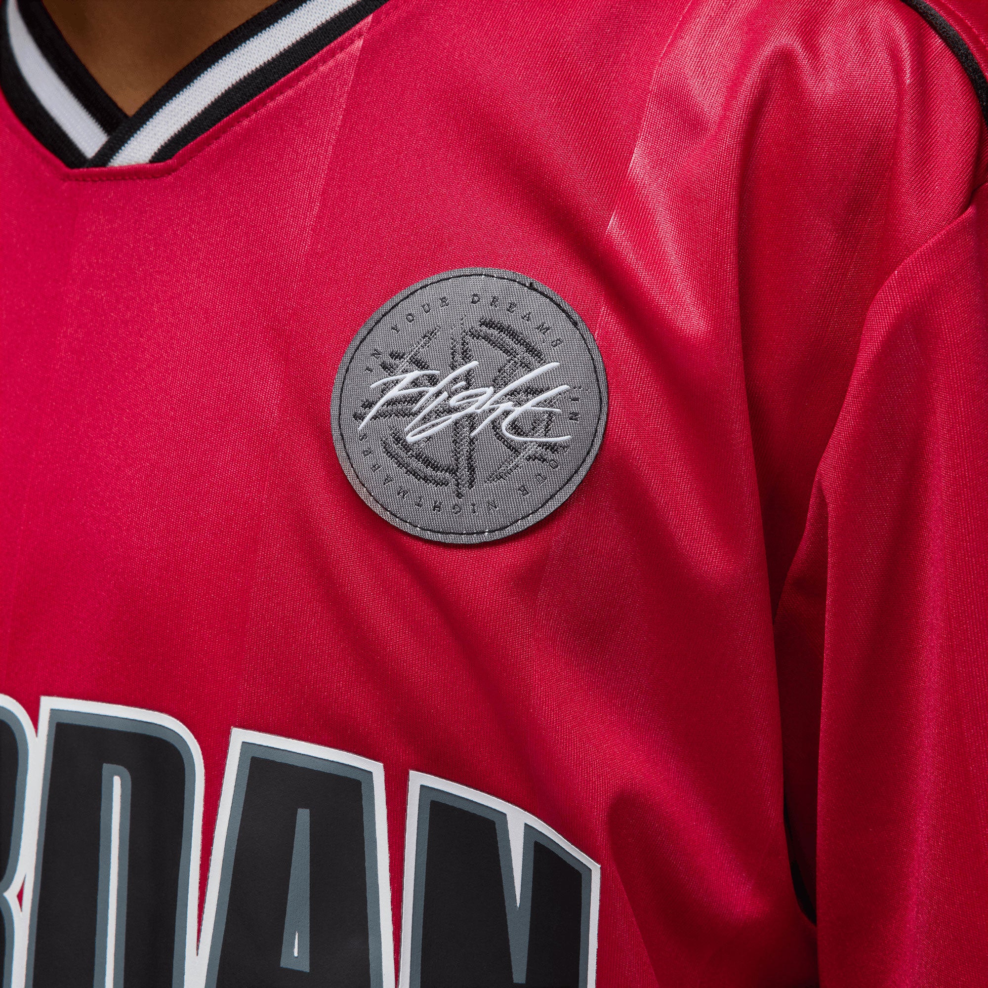 Nike Jordan Boys MJ Sport Jersey Gym Red - Image 5