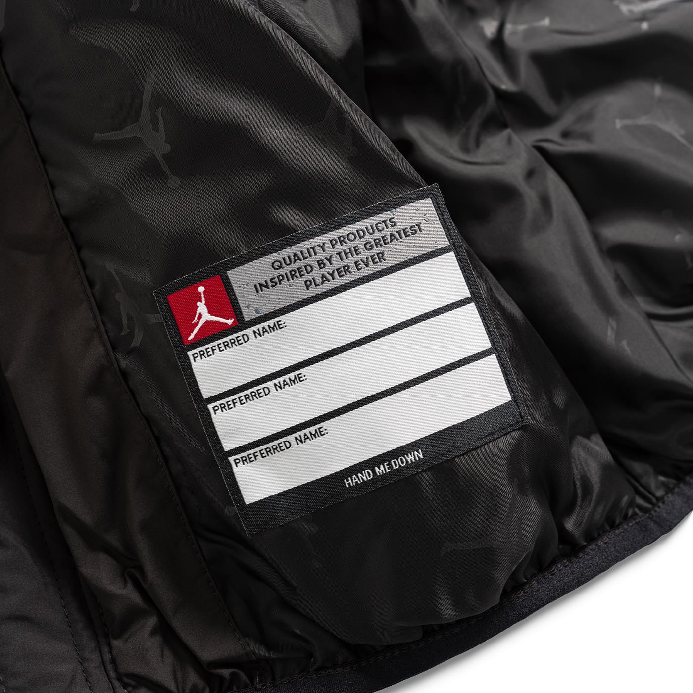 Nike Jordan Boys Welded Jordan Puffer Jacket Black - Image 6