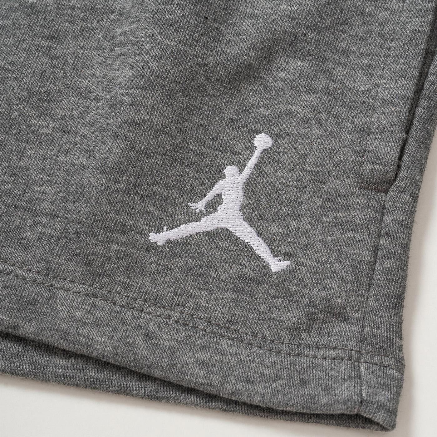 Nike Jordan Girls Essentials Shorts Carbon Heather - Image 2
