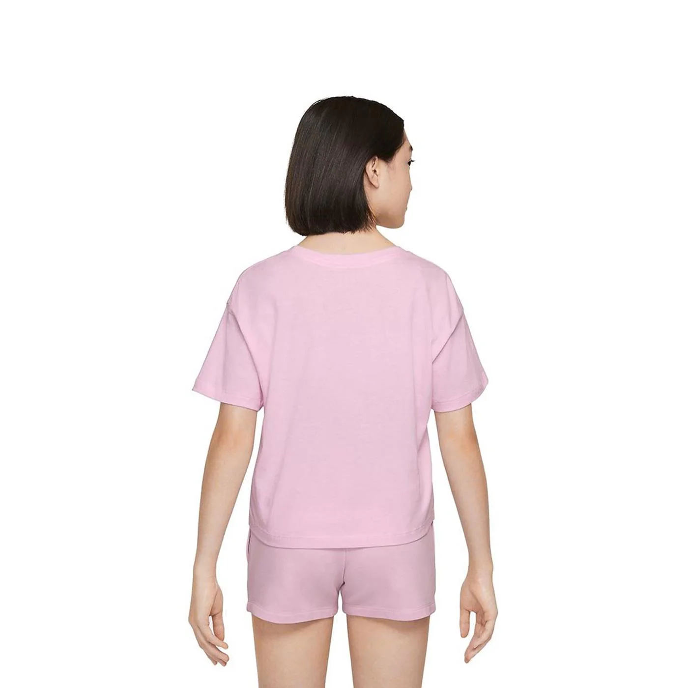 Nike Jordan Girls Essentials Tee Pink Foam - Image 3