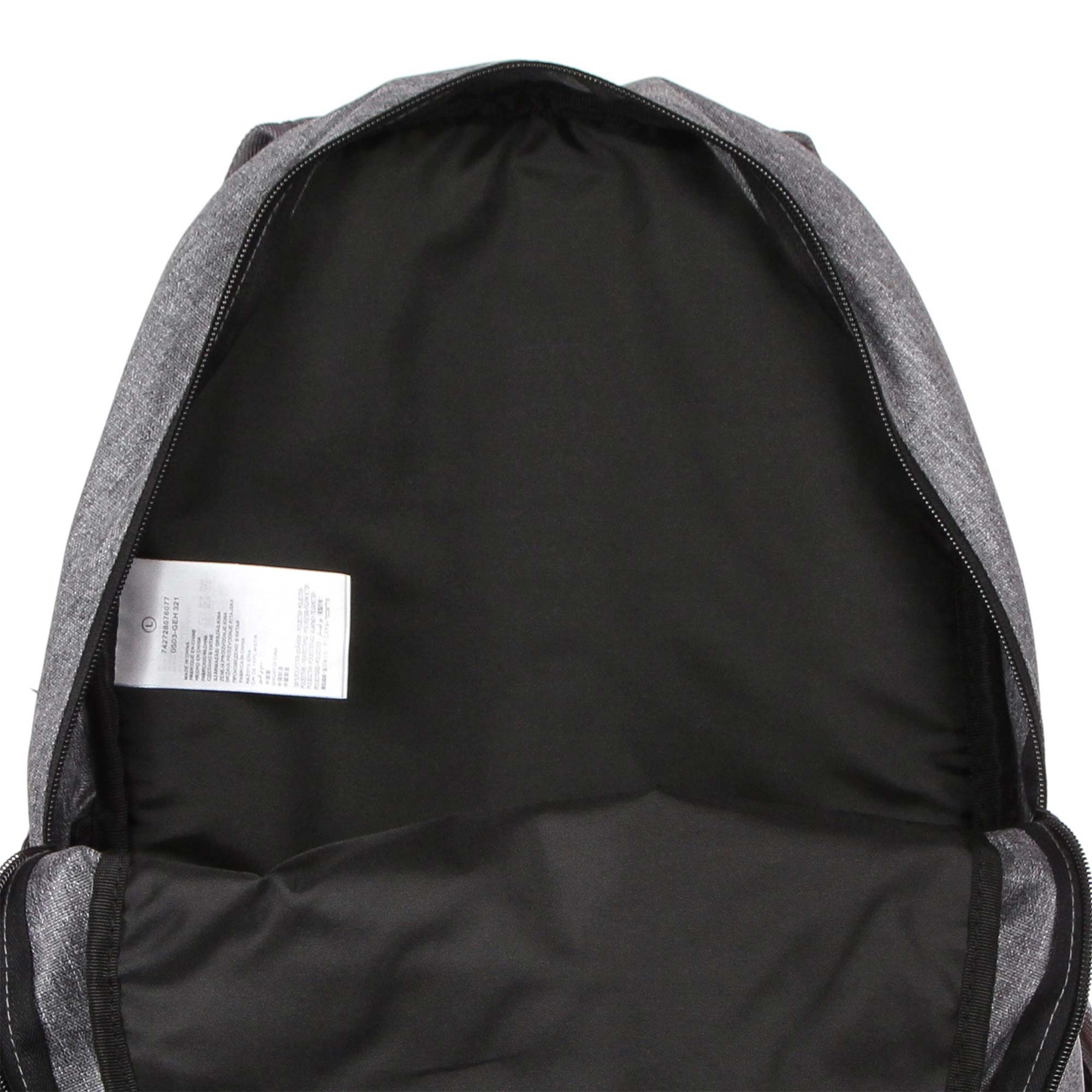 Nike Jordan School Backpack Grey Heather/Black-Gym Red - Image 4