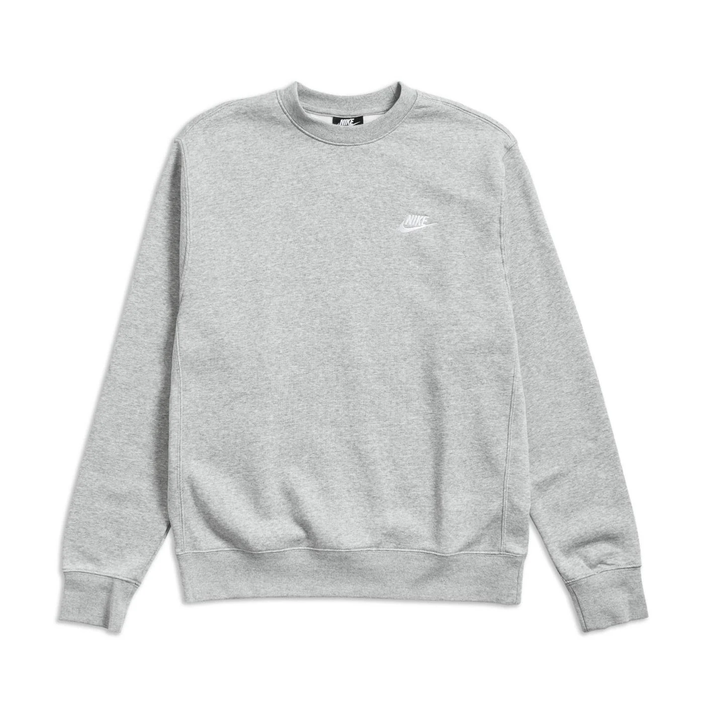 Nike Nsw Club Crew Bb Dark Grey Heather/White