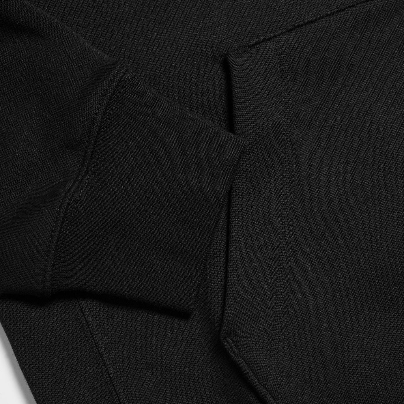Nike Nsw Club Fleece Hoodie Bb Black/Black/White - Image 4