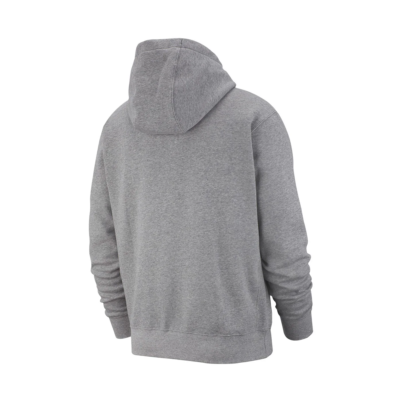 Nike Nsw Club Hoodie Fz Bb Dark Grey Heather/White - Image 2