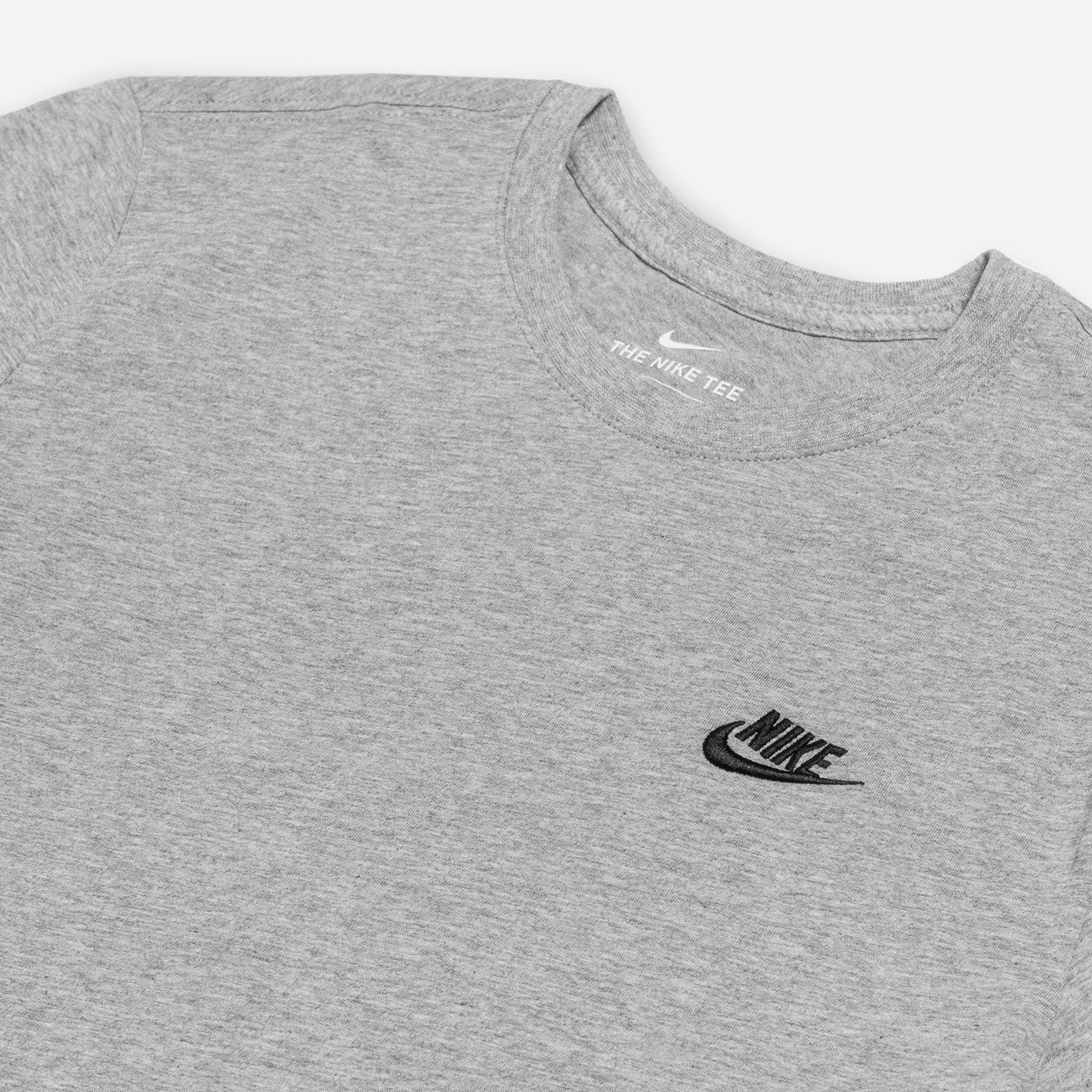 Nike Nsw Club Tee Dark Grey Heather/Black - Image 3