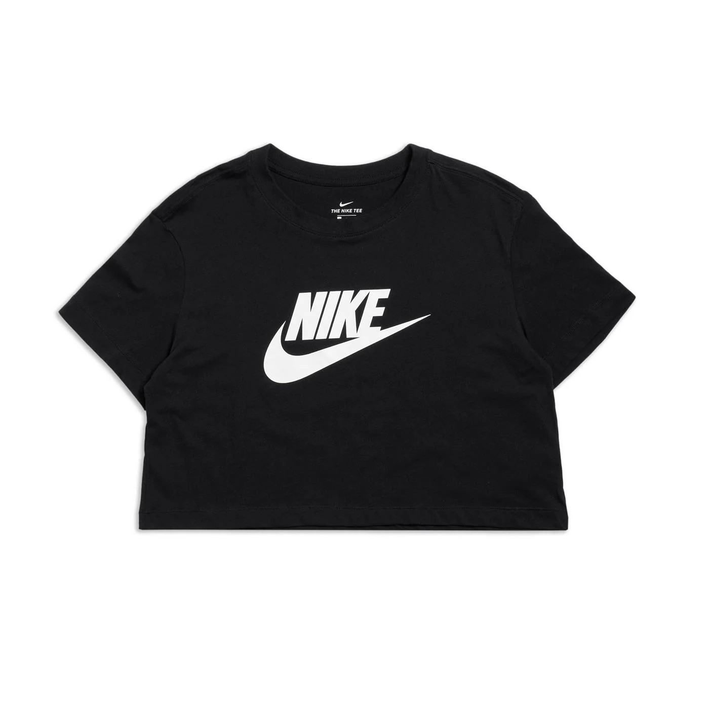 Nike Nsw Tee Essntl Crp Icn Black/White