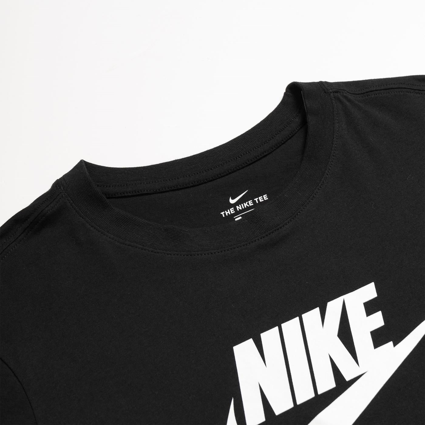 Nike Nsw Tee Essntl Crp Icn Black/White - Image 4