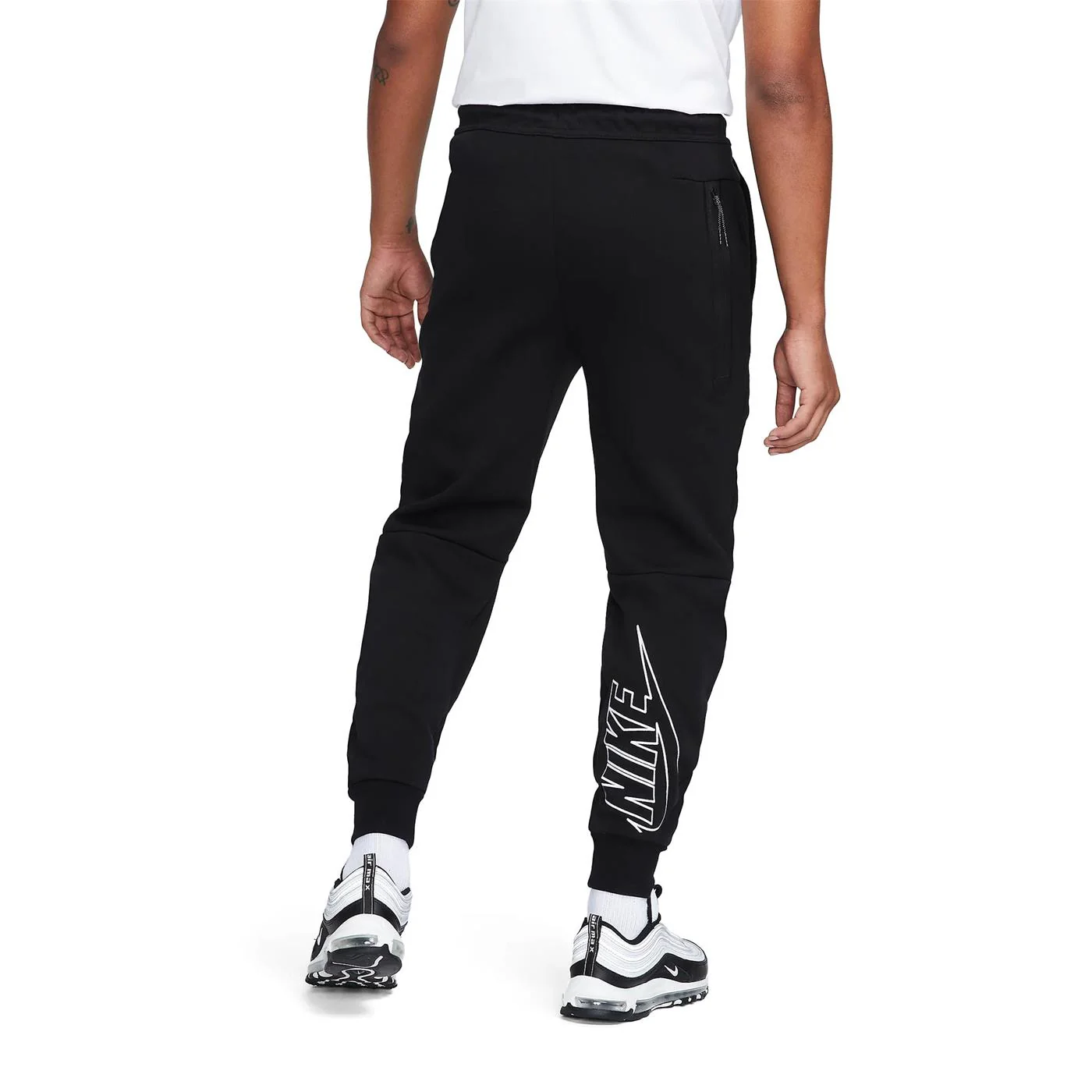 Nike Tech Fleece Jogger Pant Black/Black - Image 2