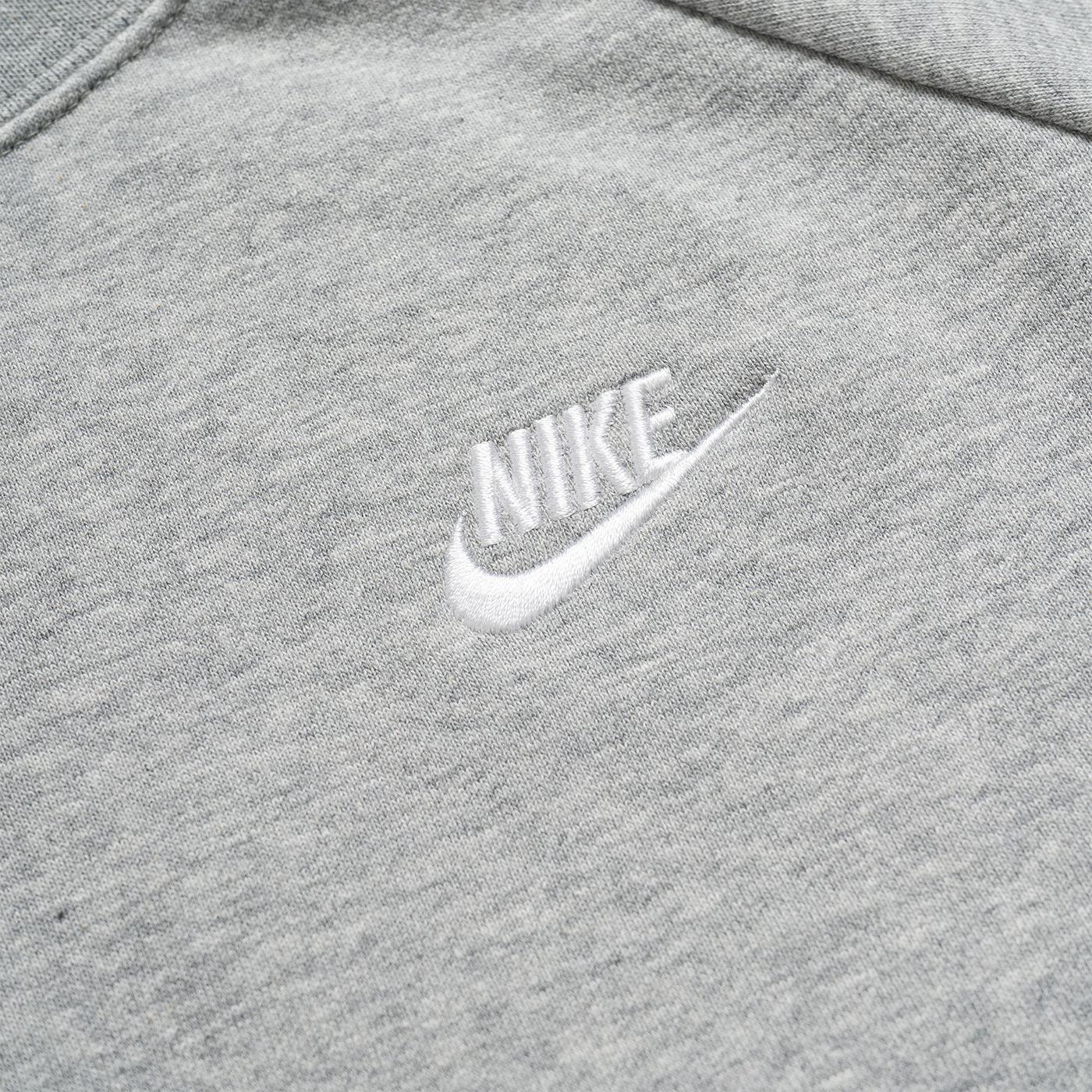 Nike W Nsw Essential Fleece Crew Dark Grey Heather/White - Image 3