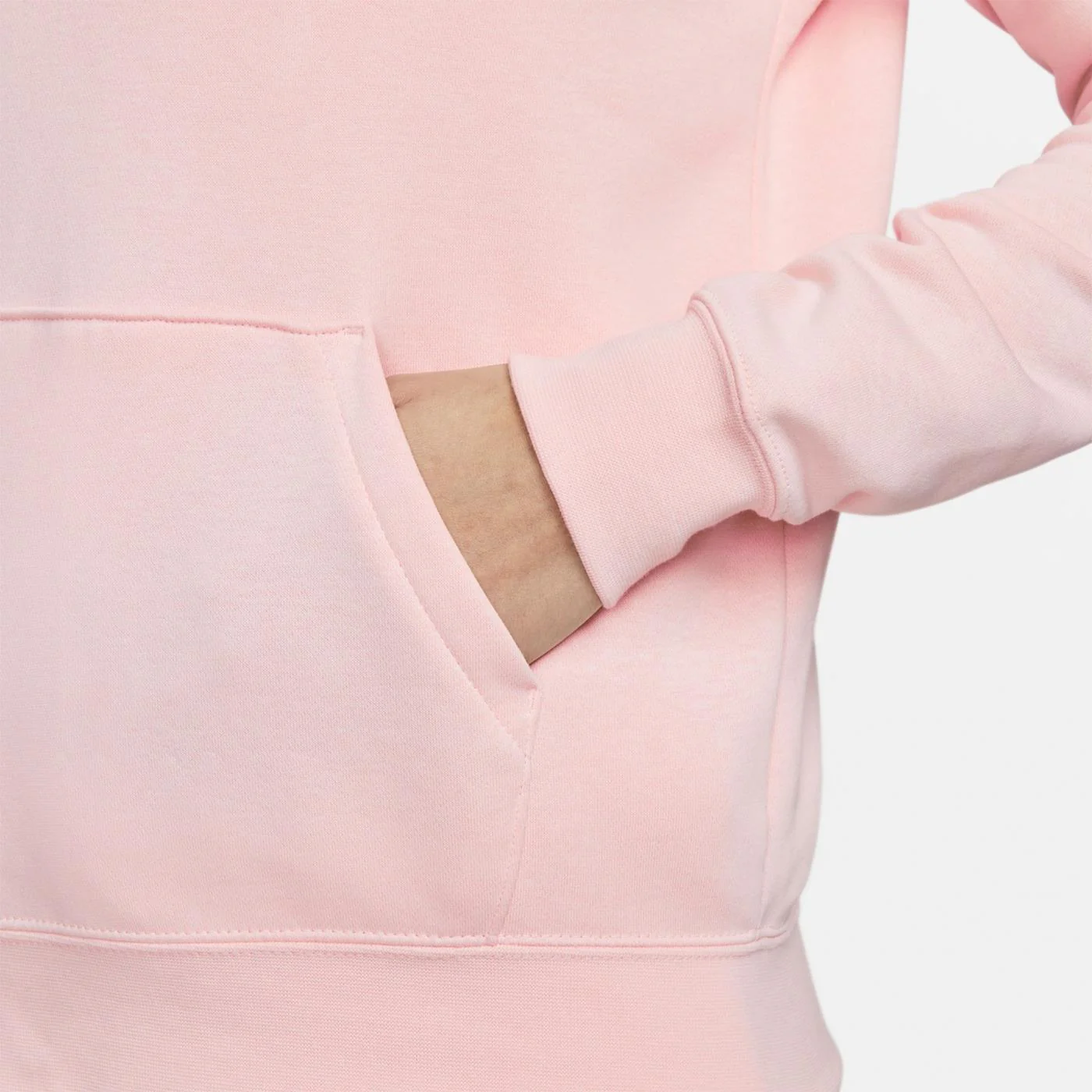 Nike W Nsw Essential Fleece FO Atmosphere/White - Image 3