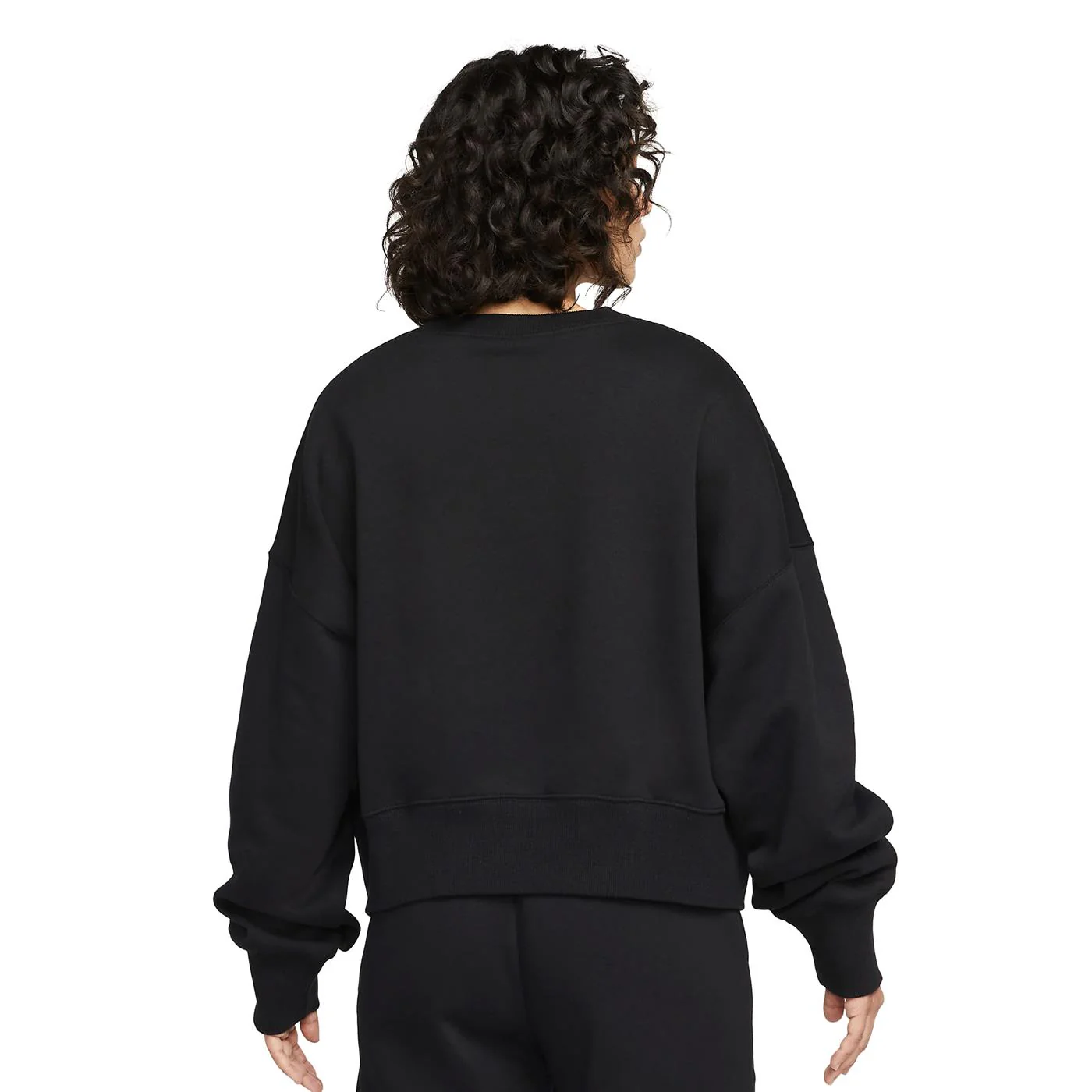 Nike W Phoenix Fleece Over-Oversized Crew-Neck Sweatshirt - Image 3