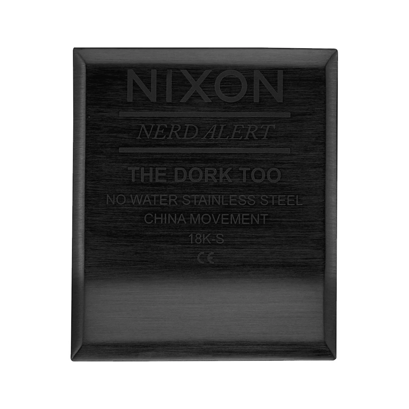 Nixon Dork Too 34mm Smart Ass Watch All Black - Image 4