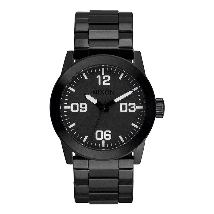 Nixon Private Ss All Black