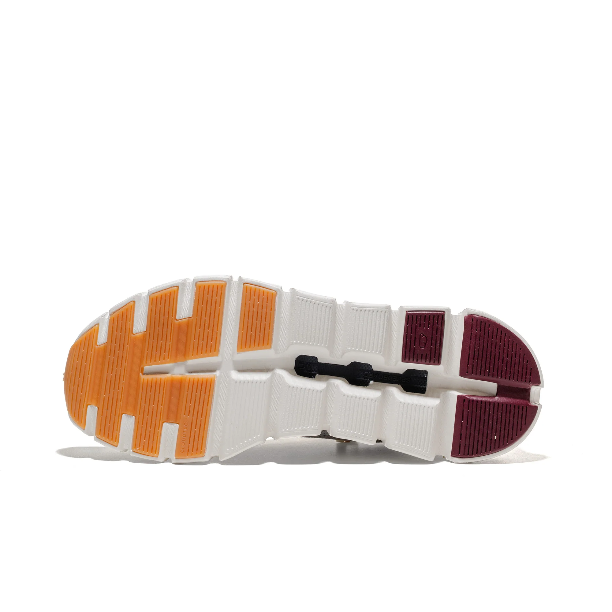 On Running Cloud Versa 6 Ice/Maroon - Image 6