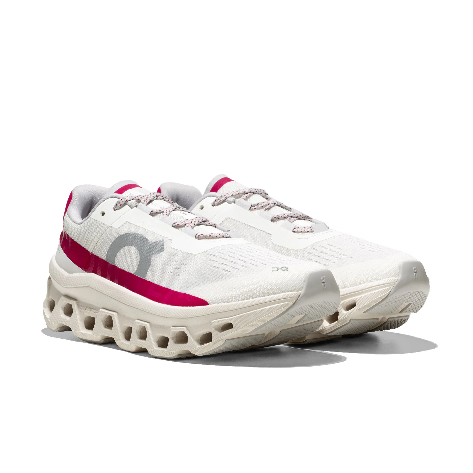 On Running Cloudmonster Ivory/Grenadine - Image 2