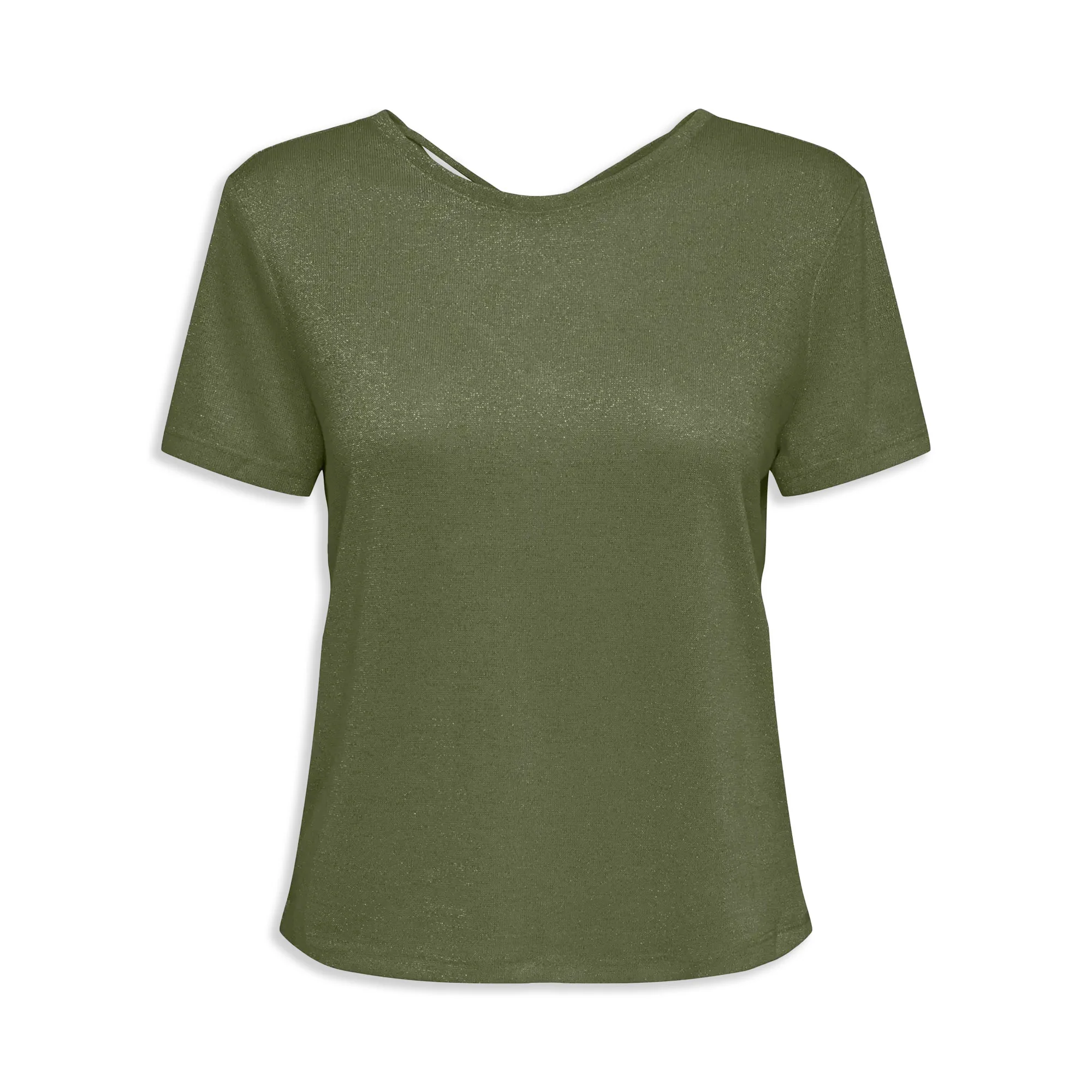 Only Amber Life S/S Glitter Top Kalamata