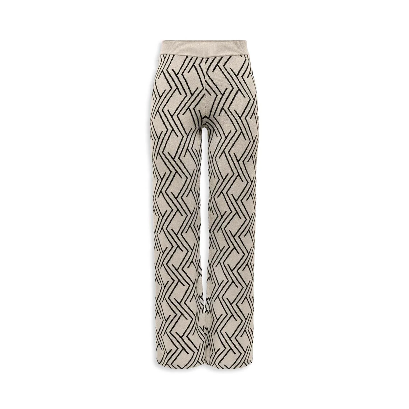 Only Anny Jacquard Pants Knt Birch