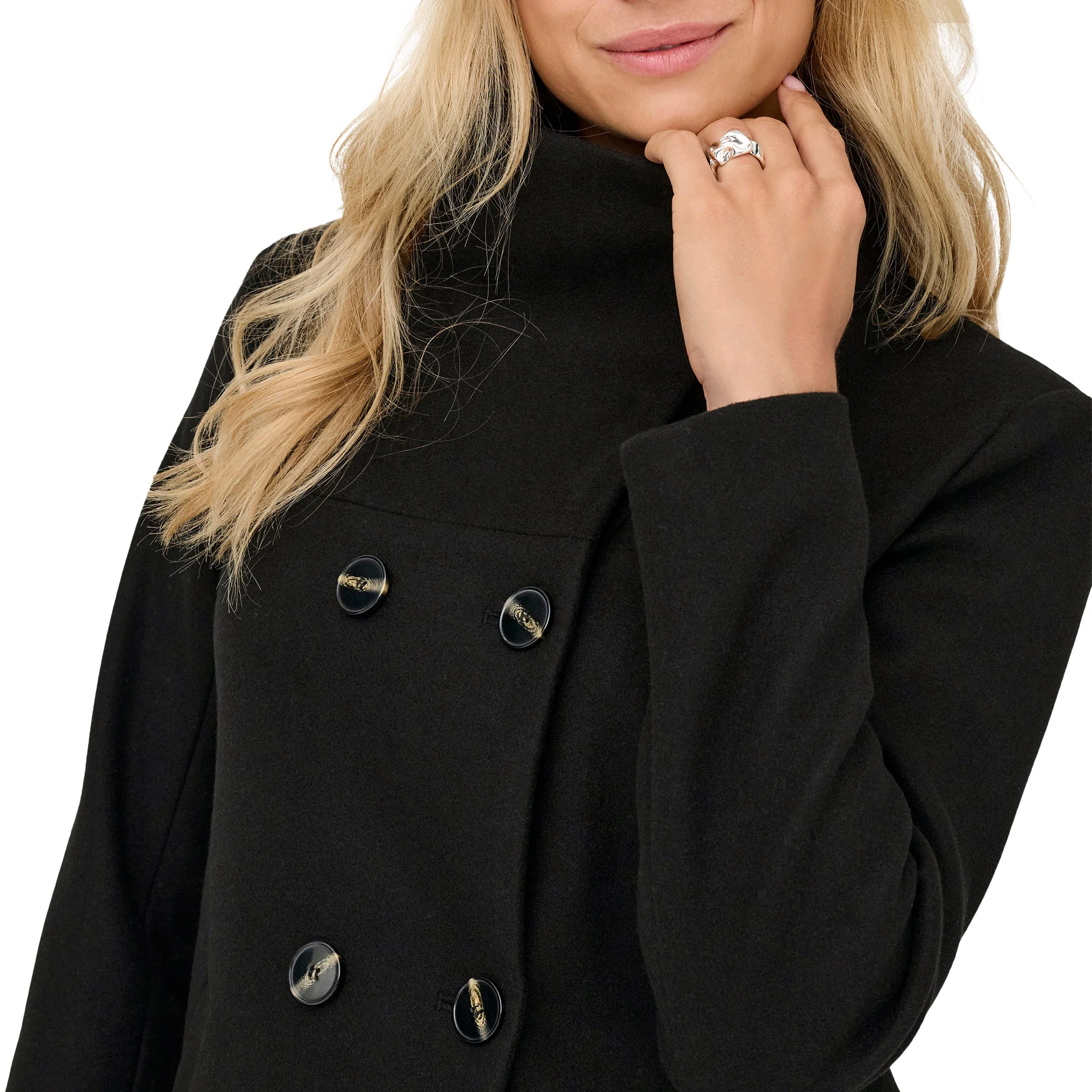 Only Blake Life DB Coat BF Black - Image 3