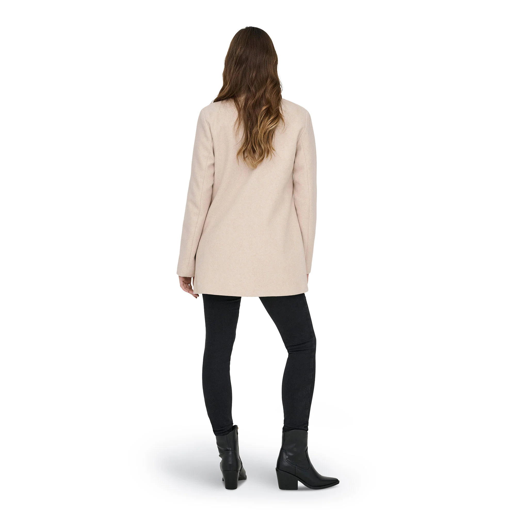 Only Blake Life DB Coat BF Simply Taupe - Image 2
