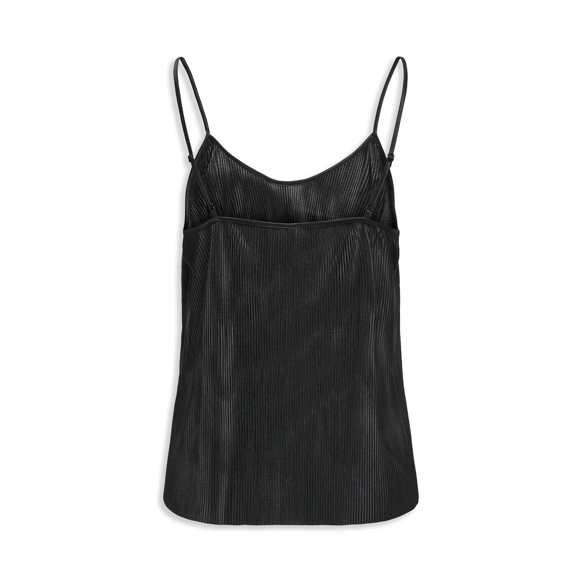 Only Claudia Plisse Singlet Black - Image 2