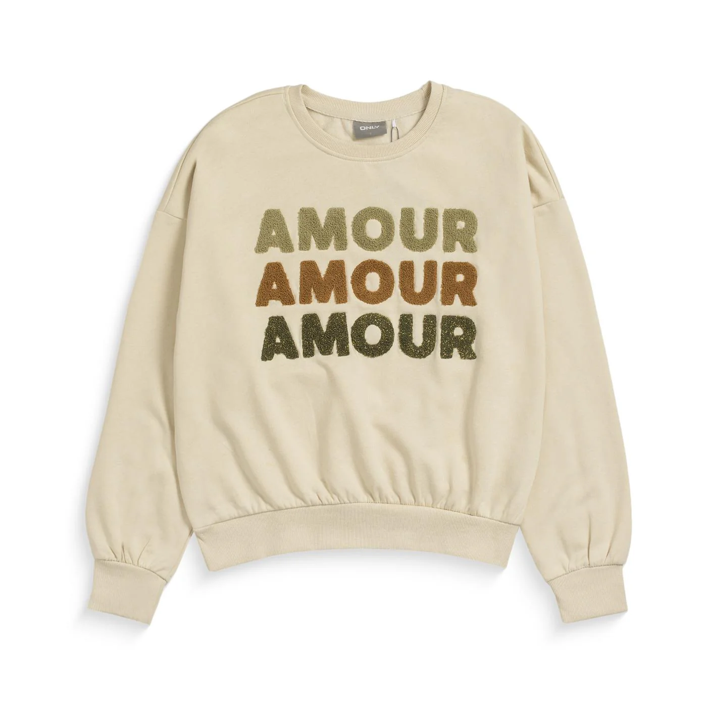 Only Clotilde L/S O-Neck CS Sweat Birch