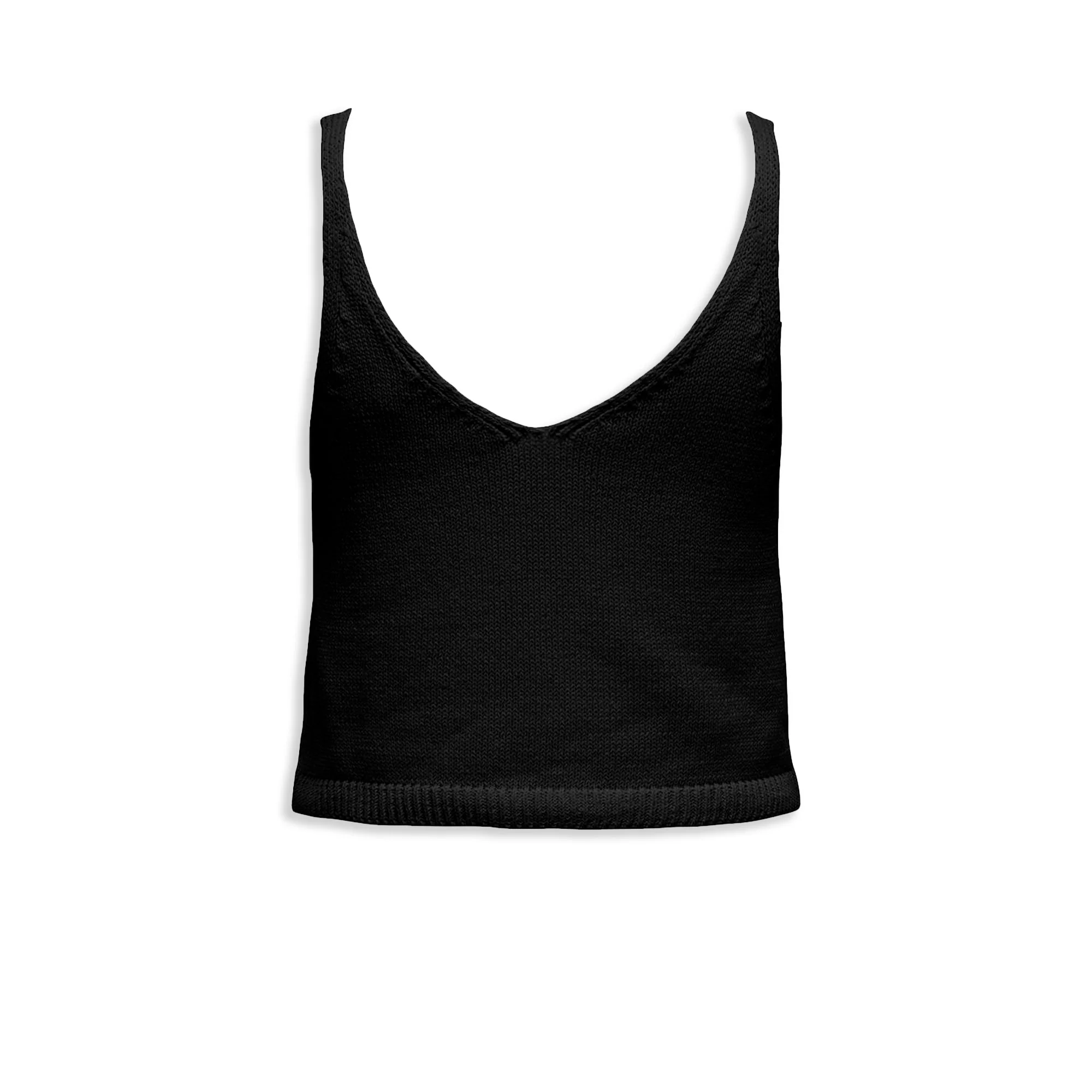 Only Colette Life SL Bling Top Knt Black - Image 2