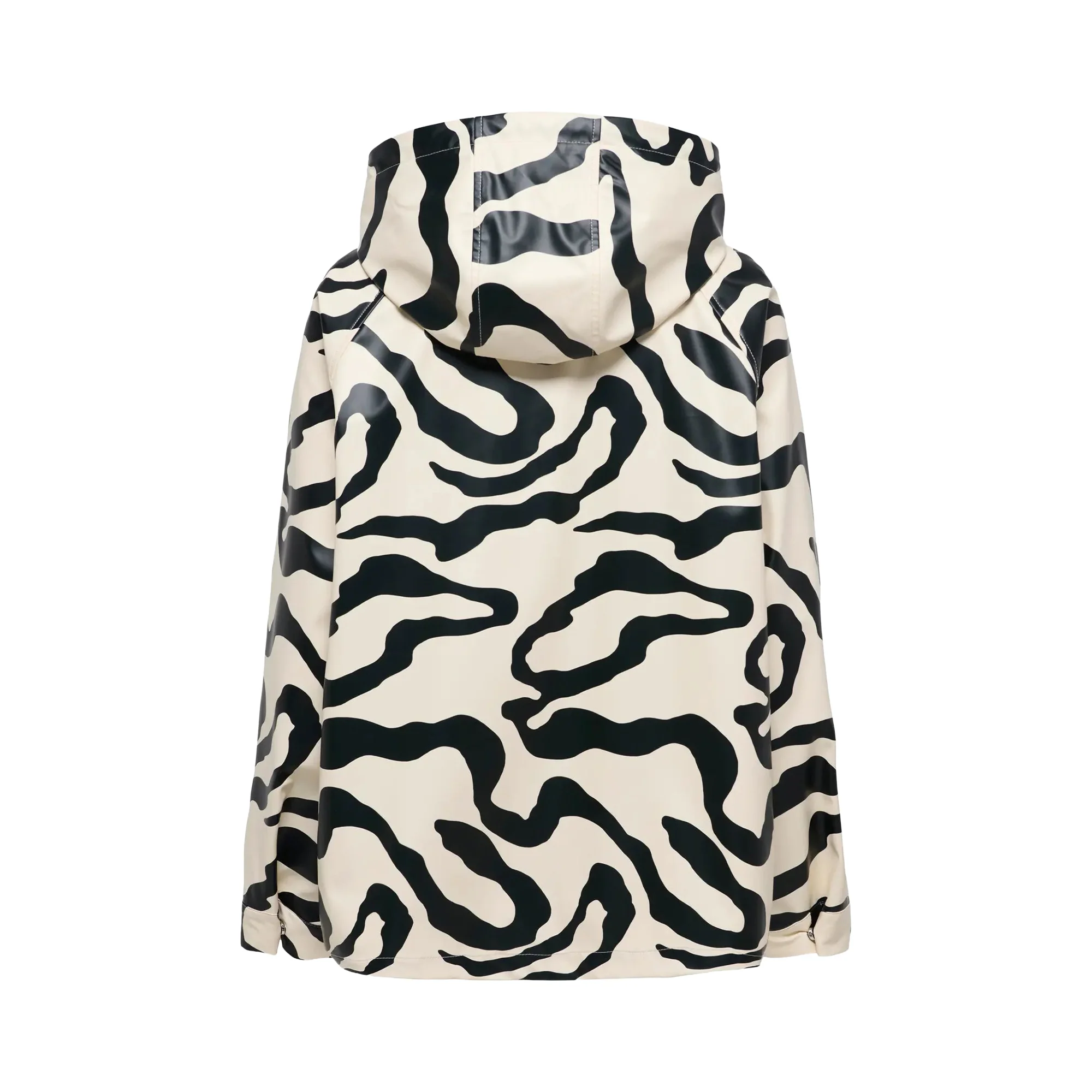 Only Elisa AOP Short Raincoat Birch - Image 2
