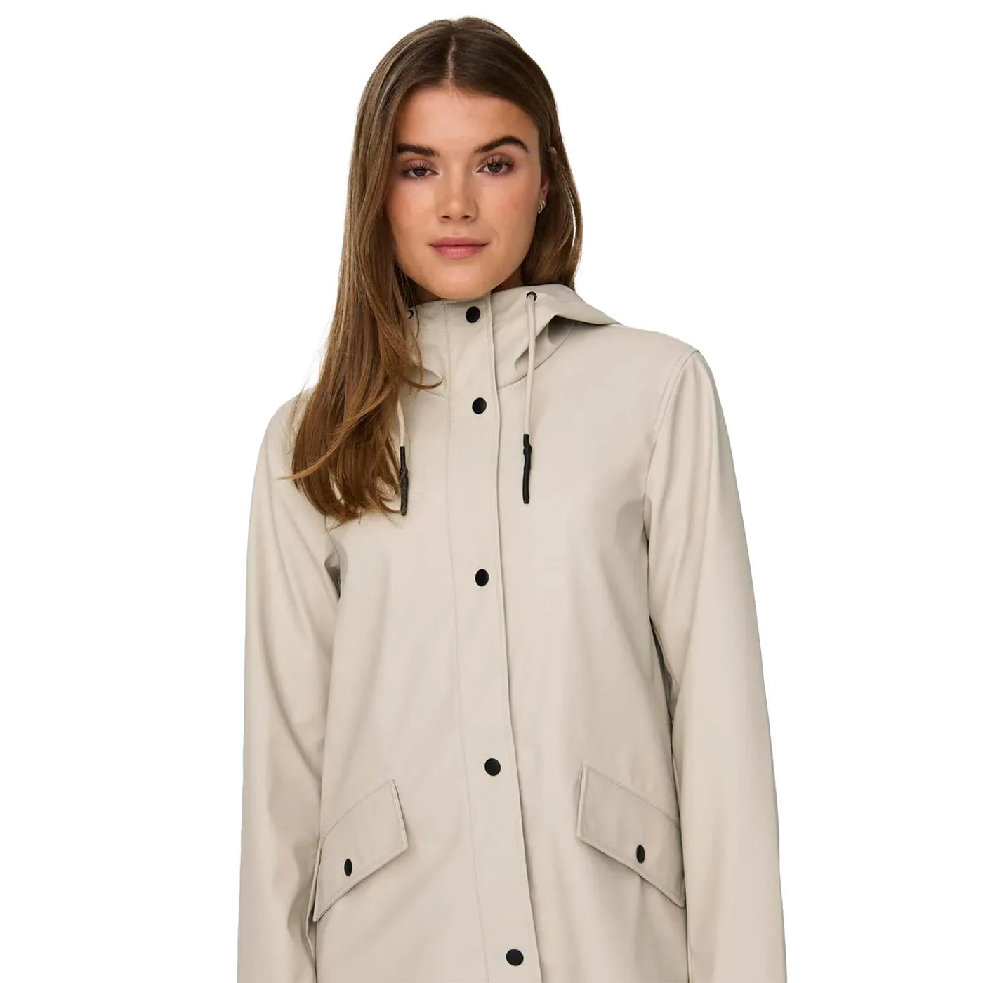 Only Elisa Raincoat Silver Lining - Image 3