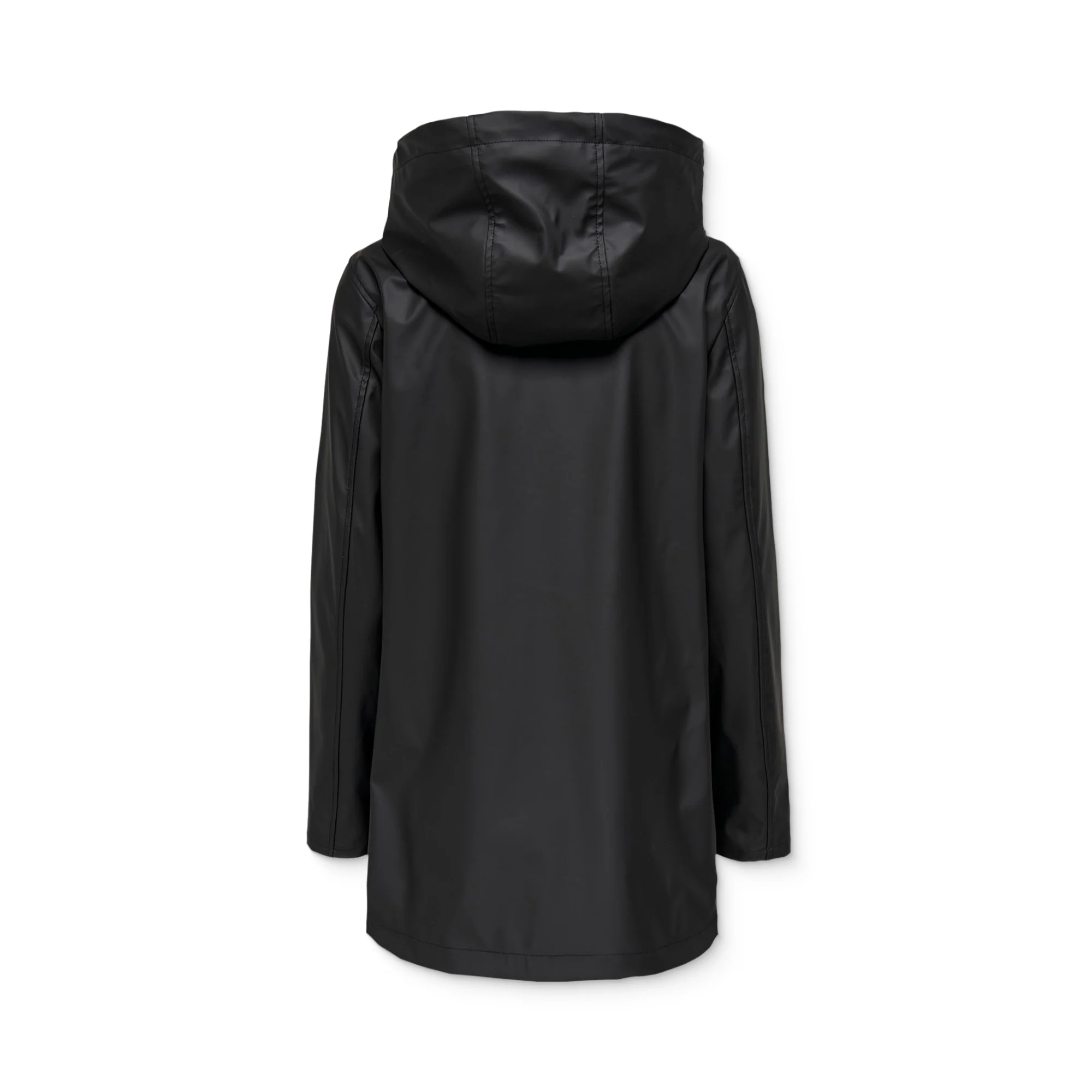 Only Elisa Short Fry Raincoat Black - Image 5