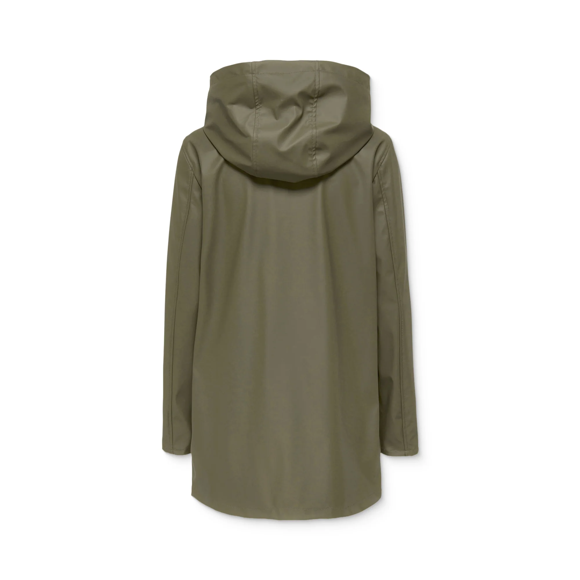 Only Elisa Short Fry Raincoat Kalamata - Image 5