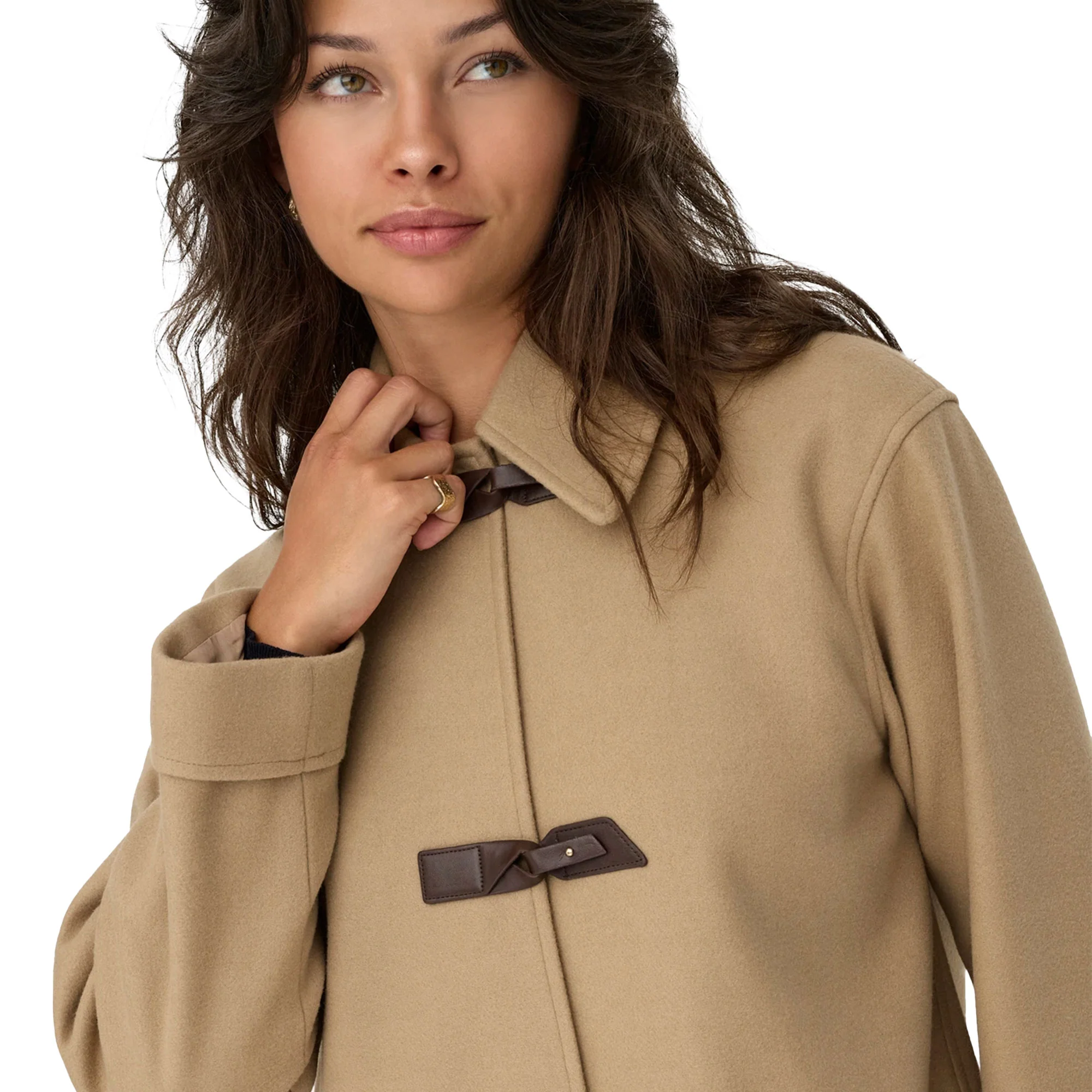 Only Evie Life Coat Tannin - Image 4