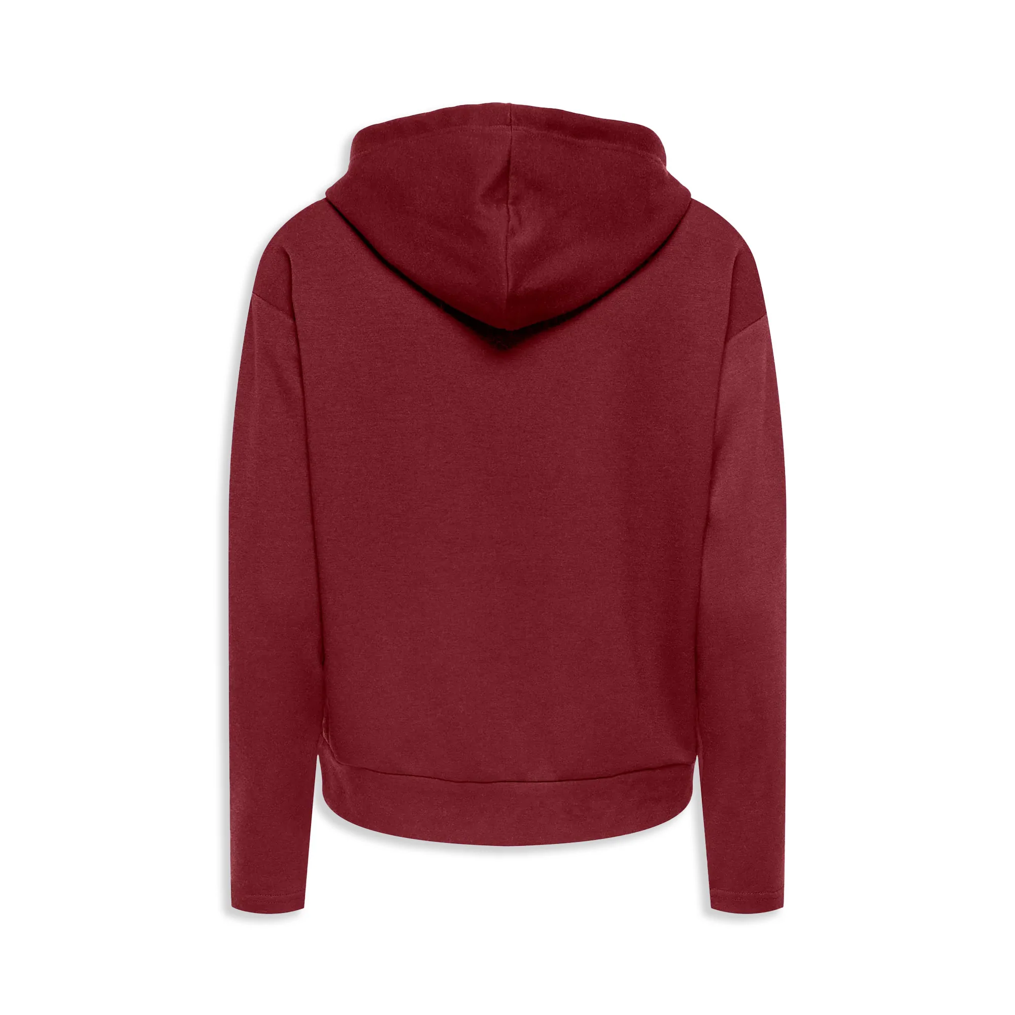 Only Fancy L/S Hood String Swt Cabernet - Image 2