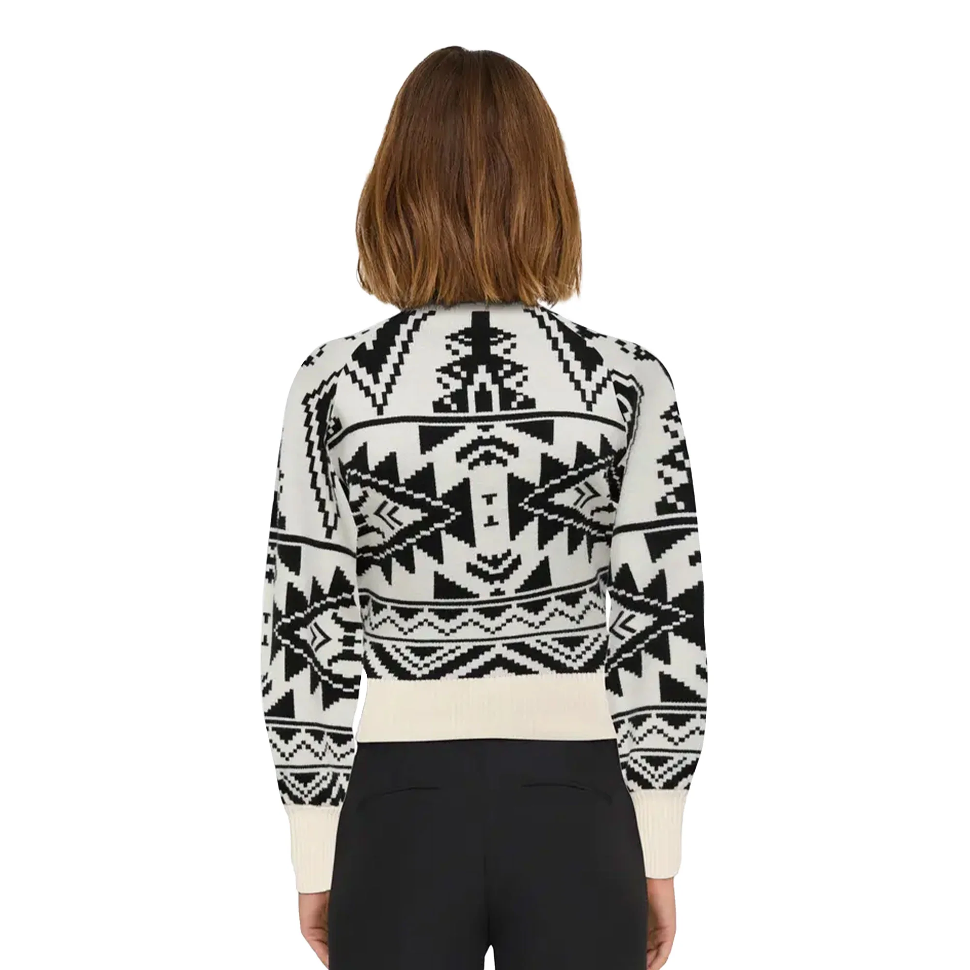 Only Frida Life LS Highneck CC Knit Birch - Image 2