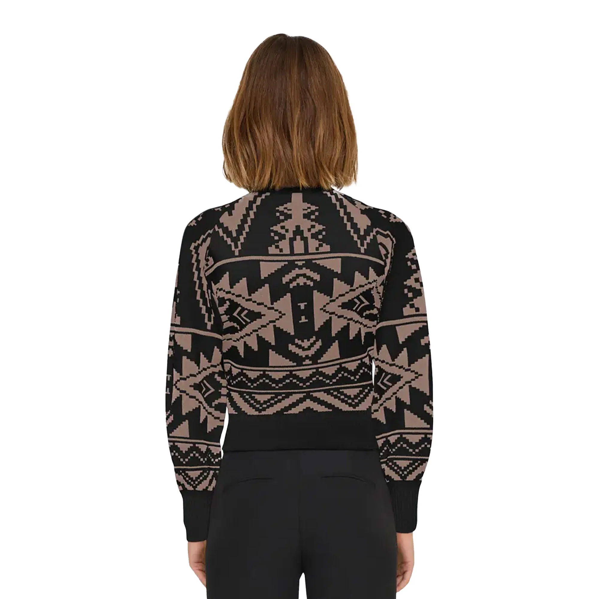 Only Frida Life LS Highneck CC Knit Black - Image 2
