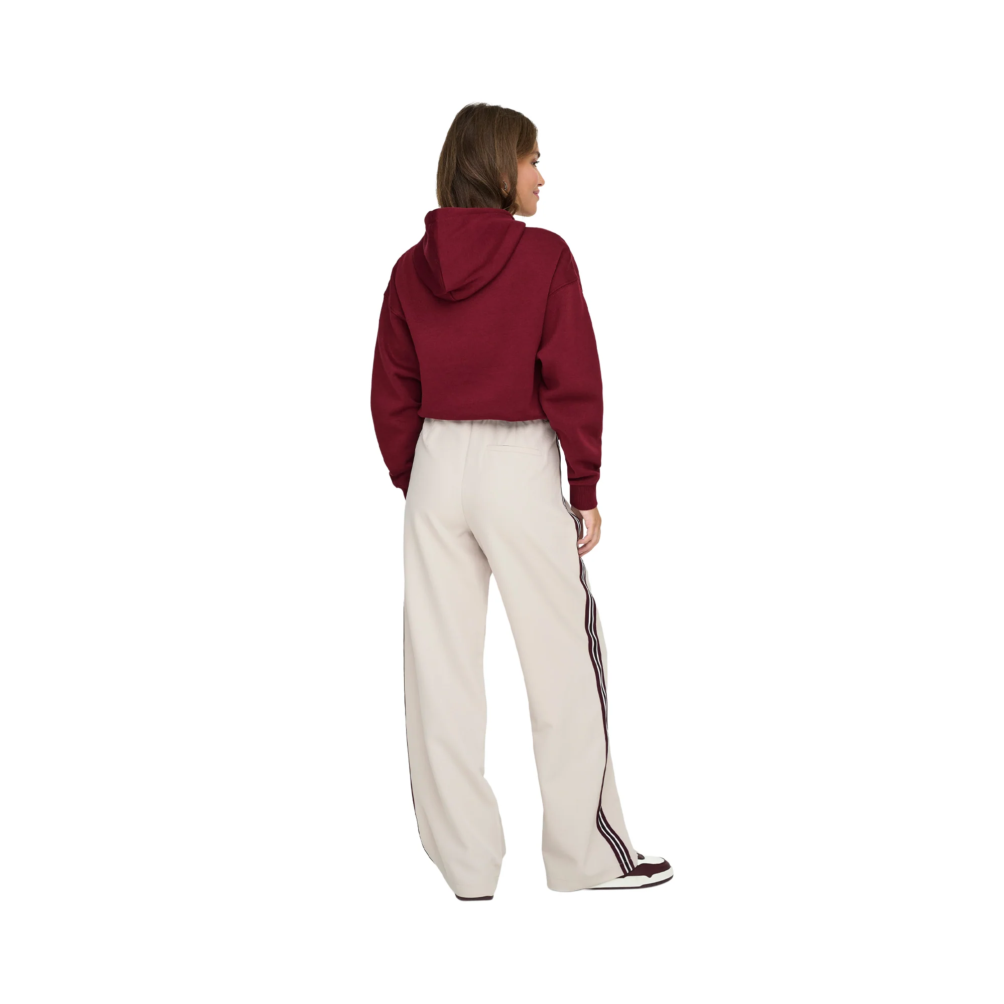 Only Kira-Mellie Life HW Panel Wide CC Pant Pumice Stone - Image 4