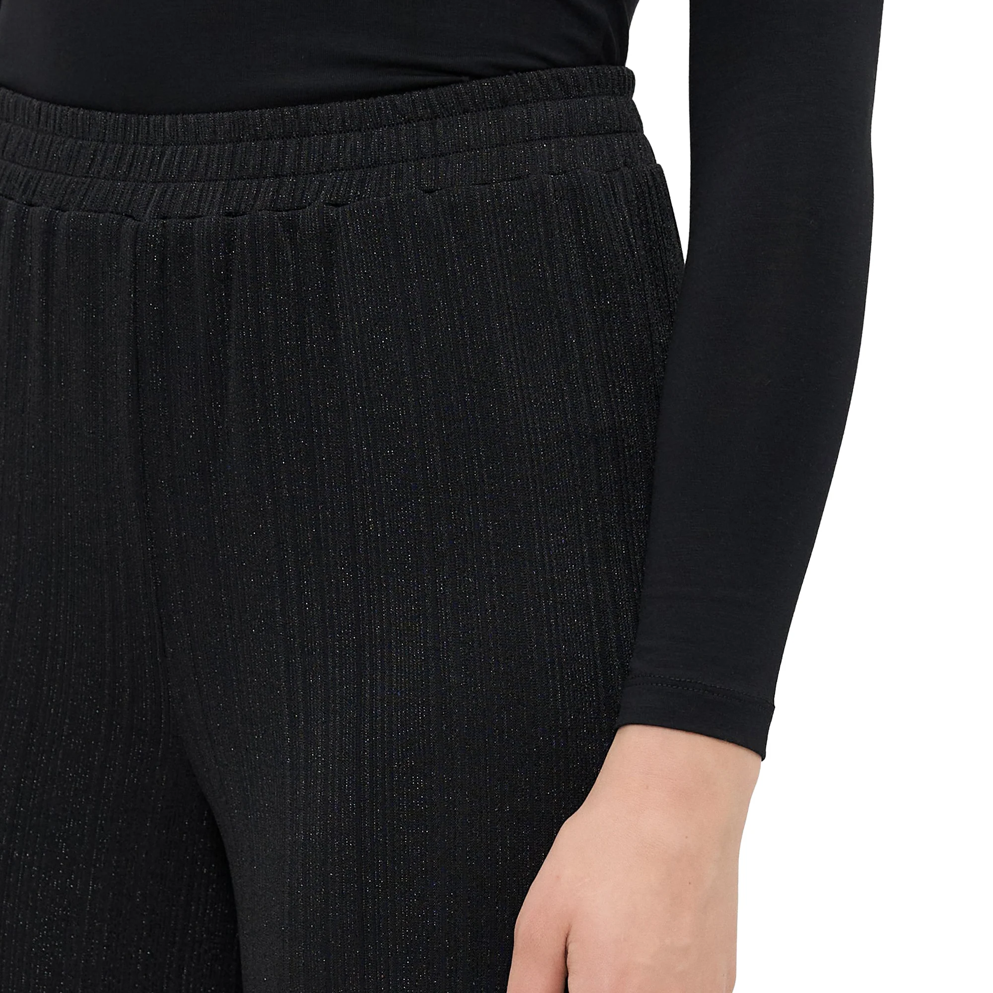 Only Lamina Wide Pant Black - Image 2