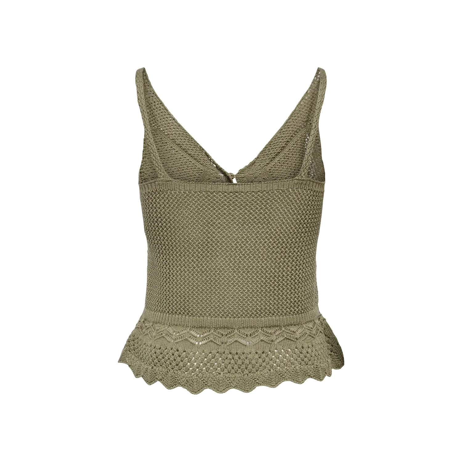 Only Lison SL Peplum Top Knit Mermaid - Image 6