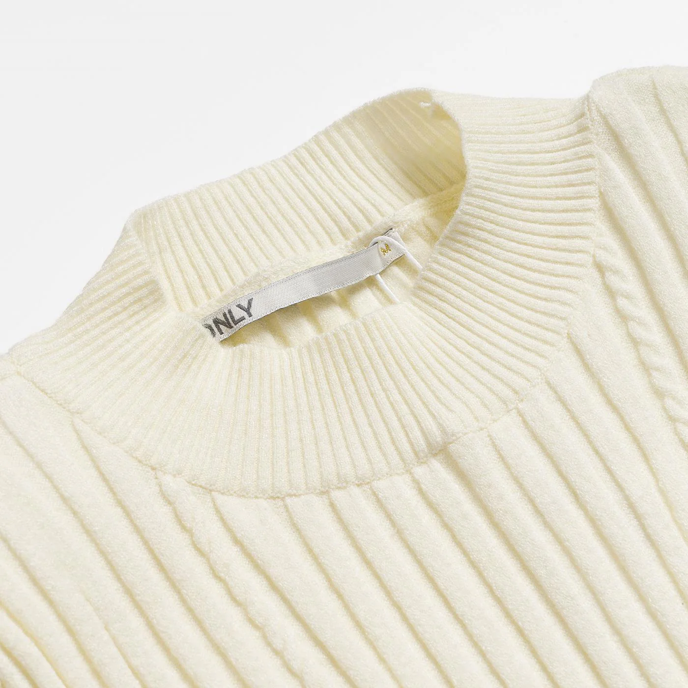 Only Lorena Power Shoulder Pullover Knit Tofu - Image 2
