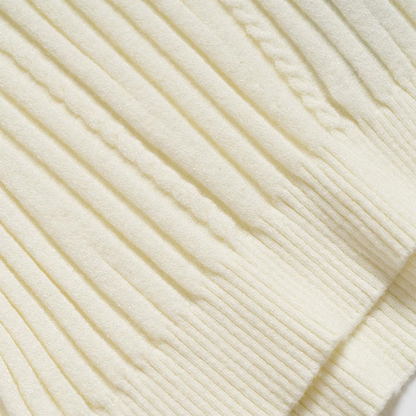 Only Lorena Power Shoulder Pullover Knit Tofu - Image 3