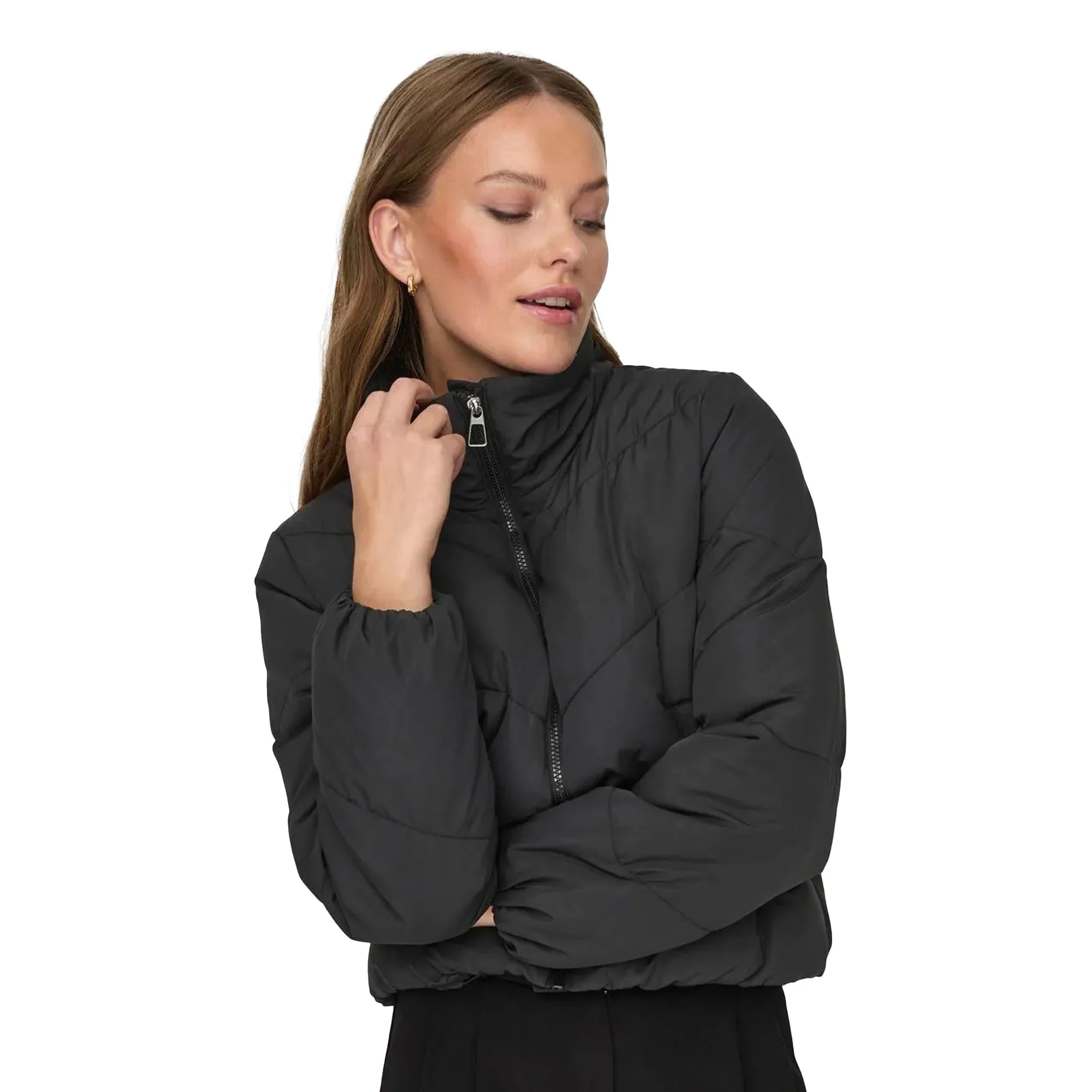 Only Maggi Life Solid Puffer Black - Image 4