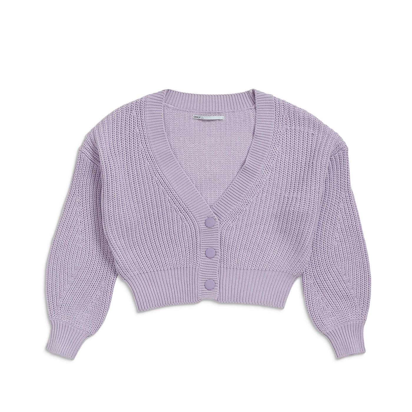 Only Milly Life L/S Cardigan Knit Thistle