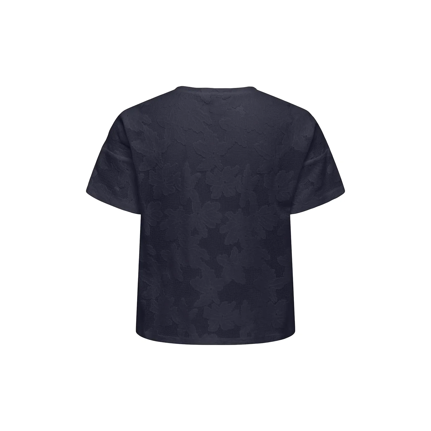 Only Mirabella S/S O-Neck Lace Top Night Sky - Image 3
