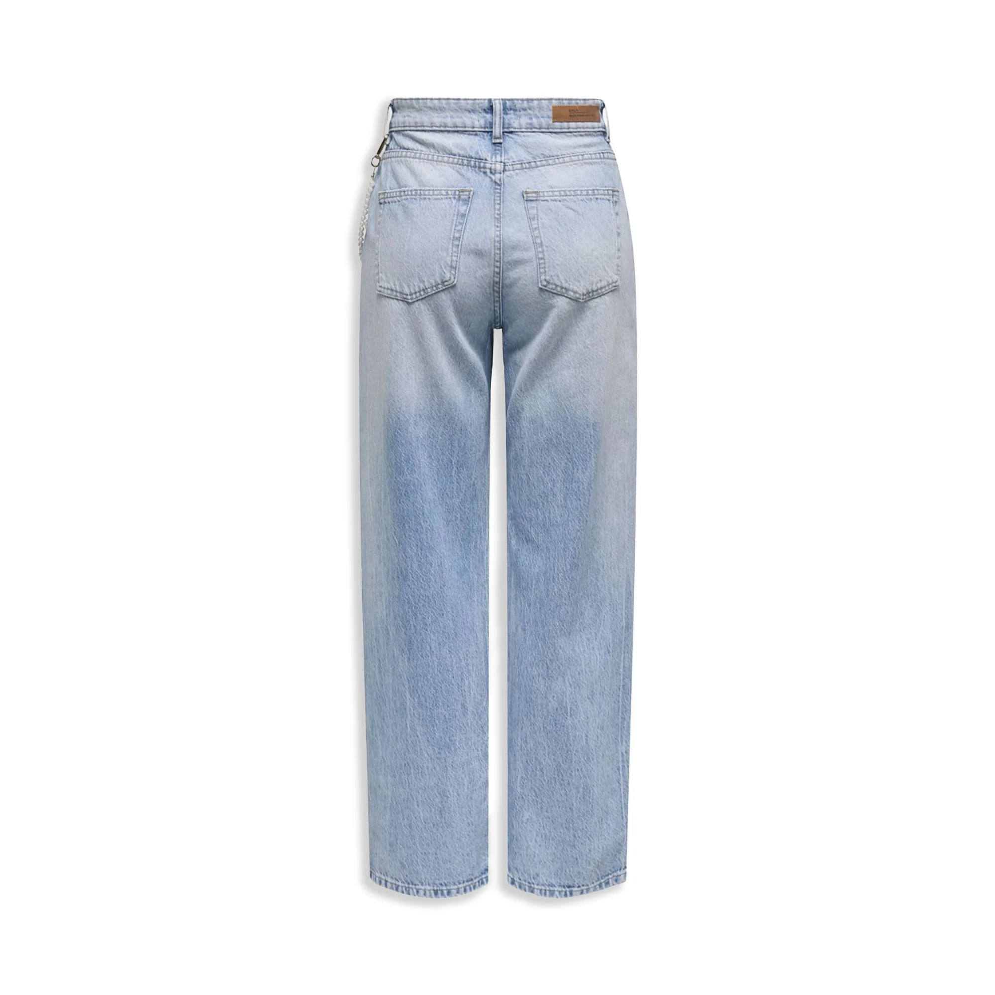 Only Molly HW Wide Denim Tai Light Blue Denim - Image 2