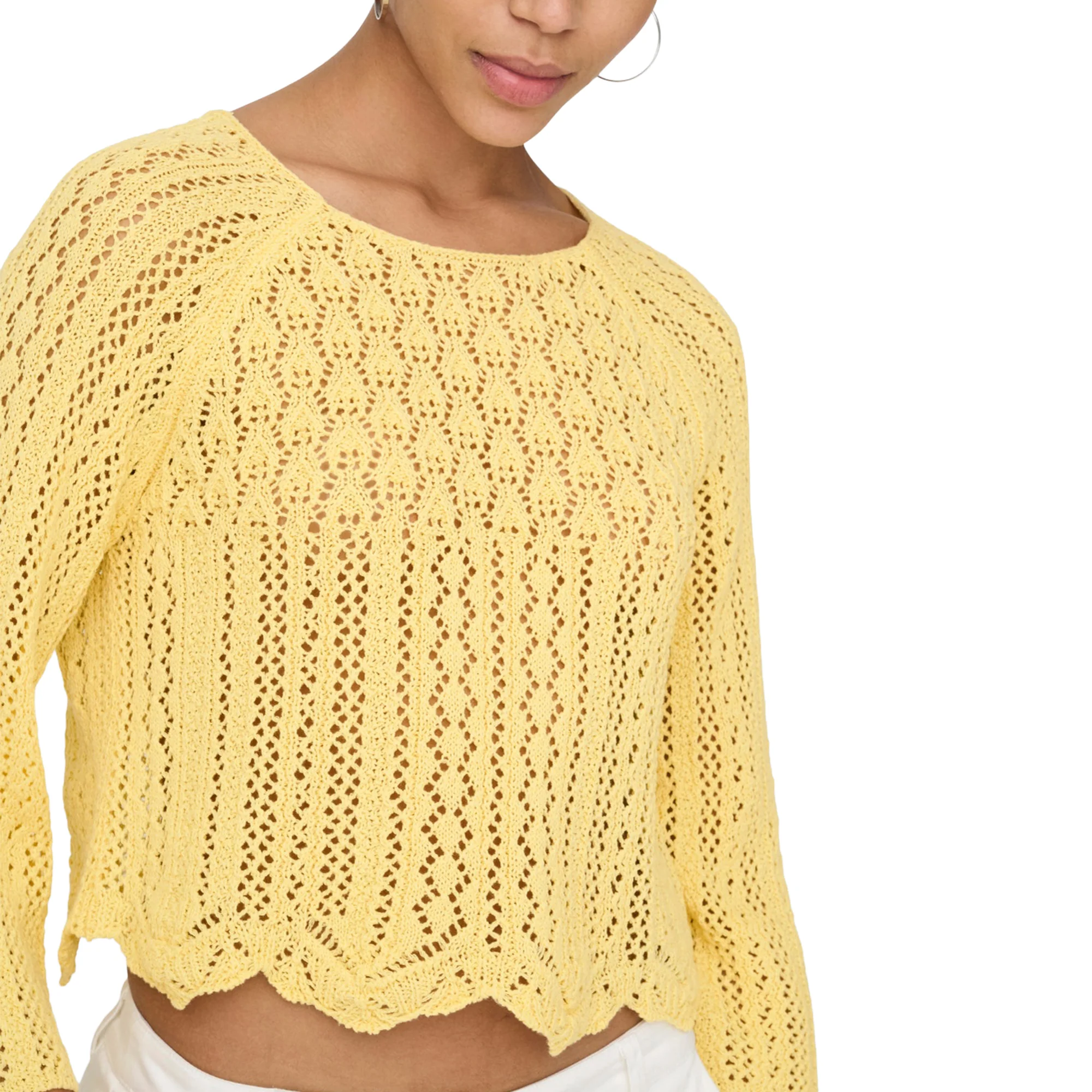 Only Nola 3/4 Pullover Knit Sunlight - Image 2