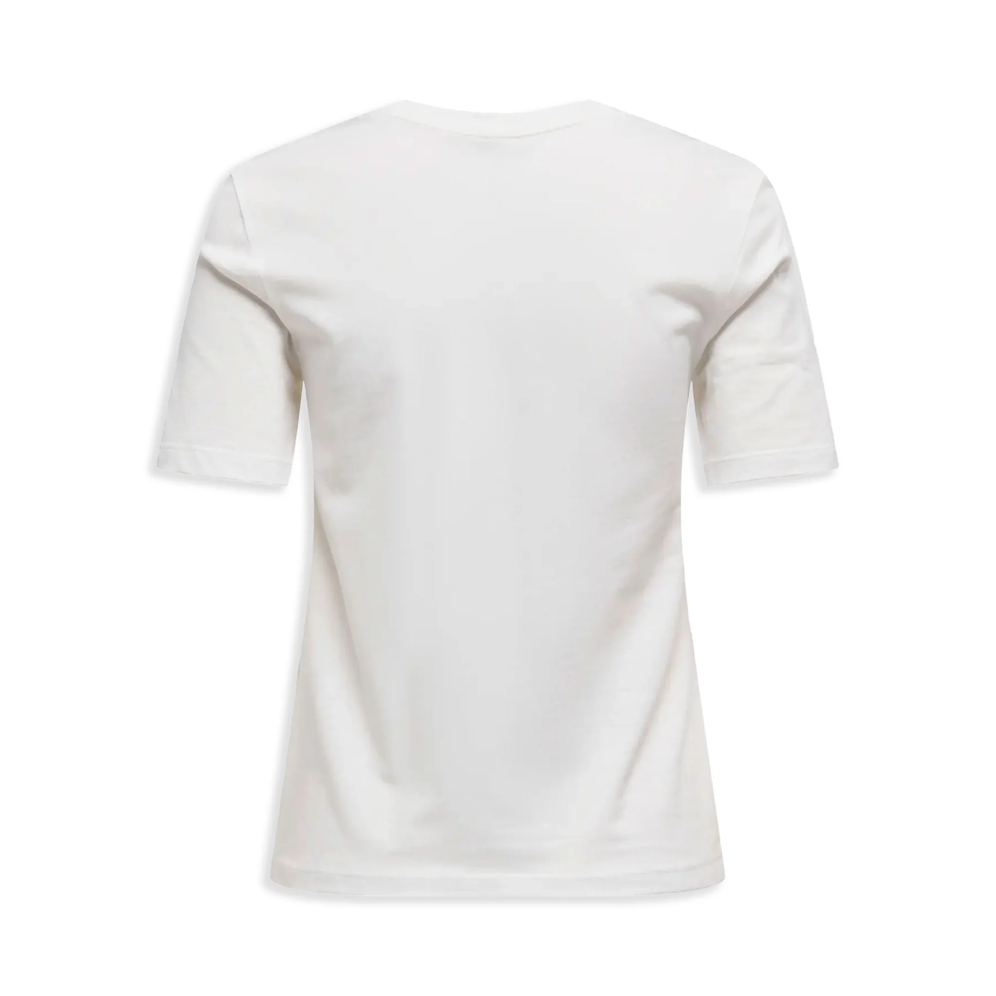 Only Olivia Life S/S Flower O-Neck Top Cloud Dancer - Image 2